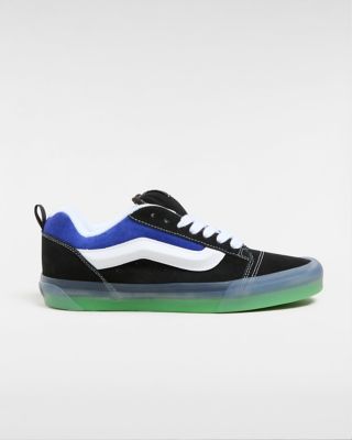 Vans Knu Skool Shoes (translucent Black/blue) Unisex Blue
