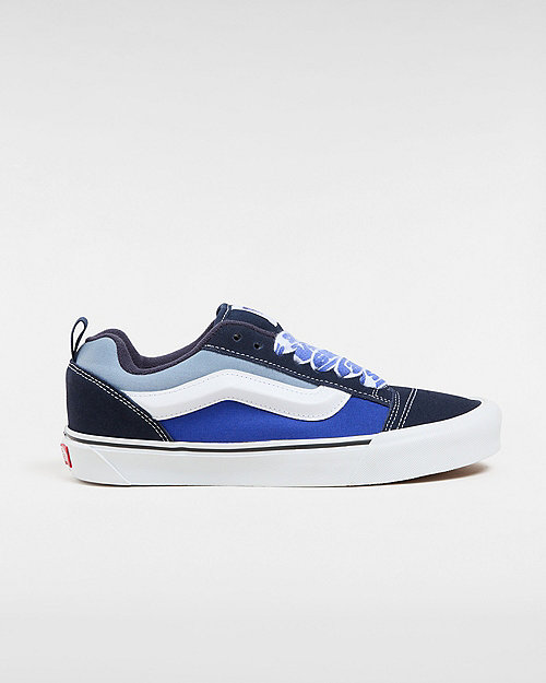 Vans Chaussures Knu Skool (jumbo Blue/white) Unisex Bleu