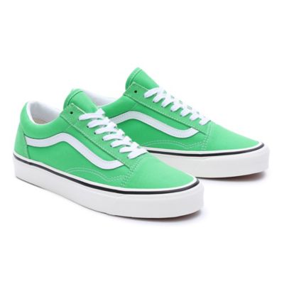 Vans hot sale green shoes