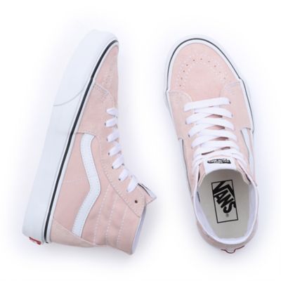 Vans sk8 hot sale hi pink