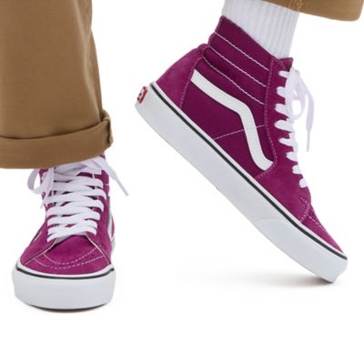 Vans high on sale top purpura