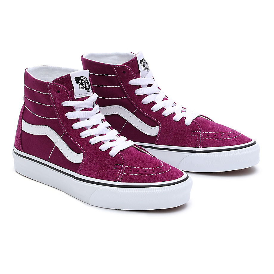Vans Color Theory Sk8-hi Tapered Shoes (dark Purple) Men