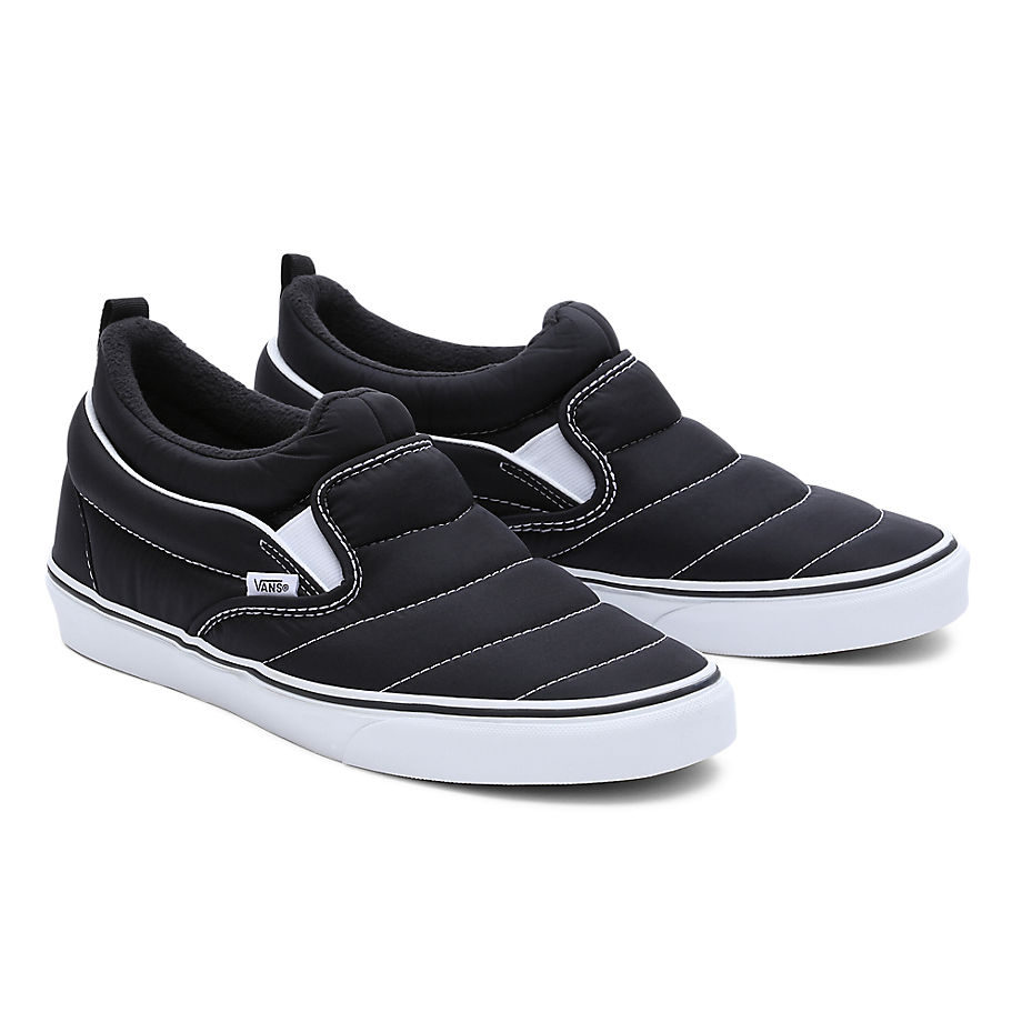 Vans Slip-on Mid Shoes (black/white) Men