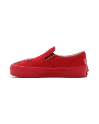 All red vans store slip on