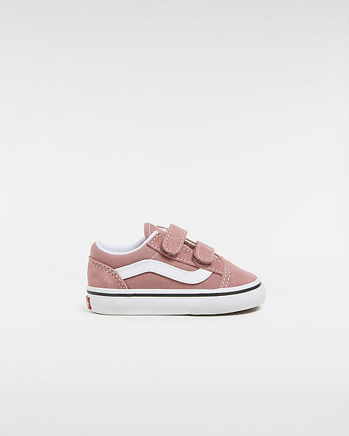 VANS Chaussures À Scratch Old Skool Bébé (1-4 Ans) (color Theory Withered Rose) Toddler Rose, Taille 26.5