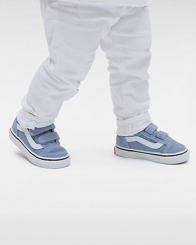 Kleinkinder Old Skool Schuhe mit Klettverschluss (1-4 Jahre) 5