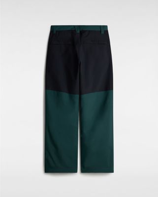 VANS Pantaloni Snowboard Mte Hellbound (black/green Gab) Uomo Verde, Taglia L