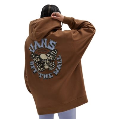 Vans Skullfly Brown Hoodie