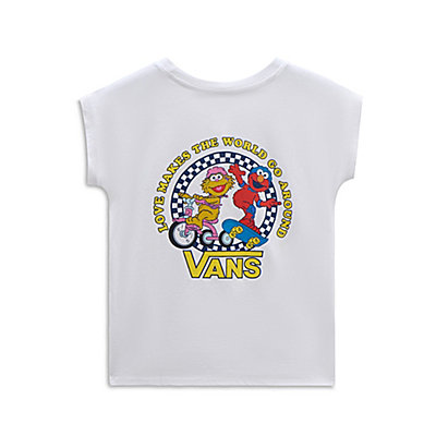 Girls Vans x Sesame Street Knot T-Shirt (8-14 Years)