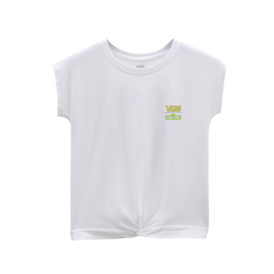 Camiseta de niñas con nudo Vans x Sesame Street (8-14 años) | Vans