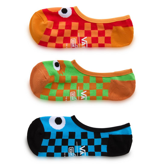 Vans x Sesame Street Canoodle Socks (3 Pairs) | Vans