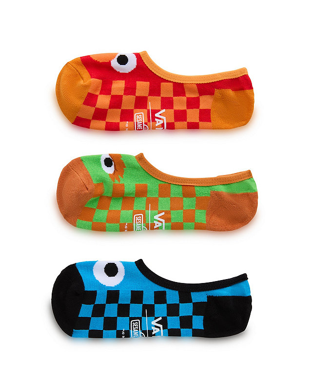 Socquettes Vans x Sesame Street Canoodle (3 paires)