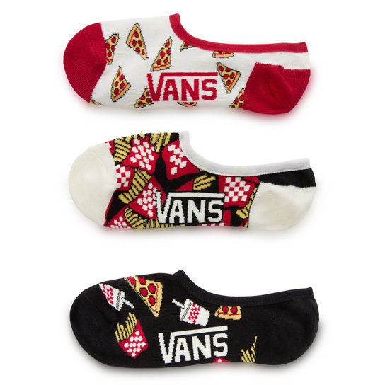 Pizza Party Canoodle Socken (3 Paar) | Vans