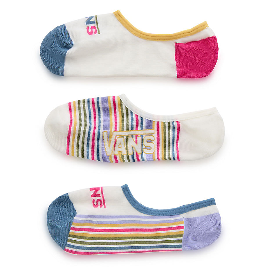 Vans Scout Stripe Canoodle Sock 3-pack(marshmallow)