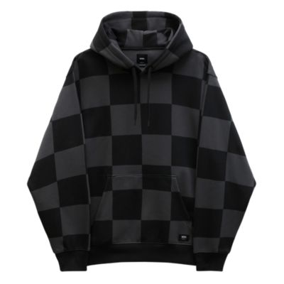Checkmate Loose Pullover Hoodie | Black | Vans