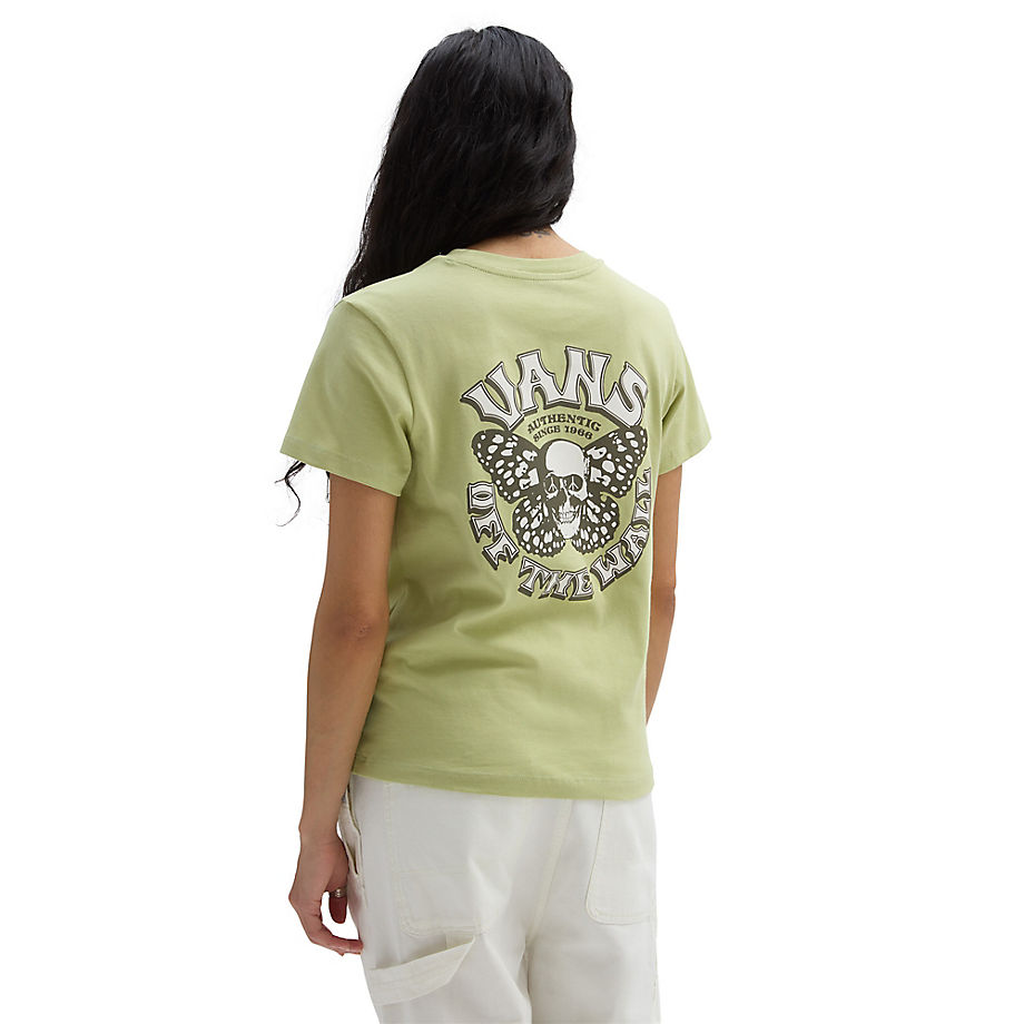 Vans Skullfly T-shirt (winter Pear) Women Green
