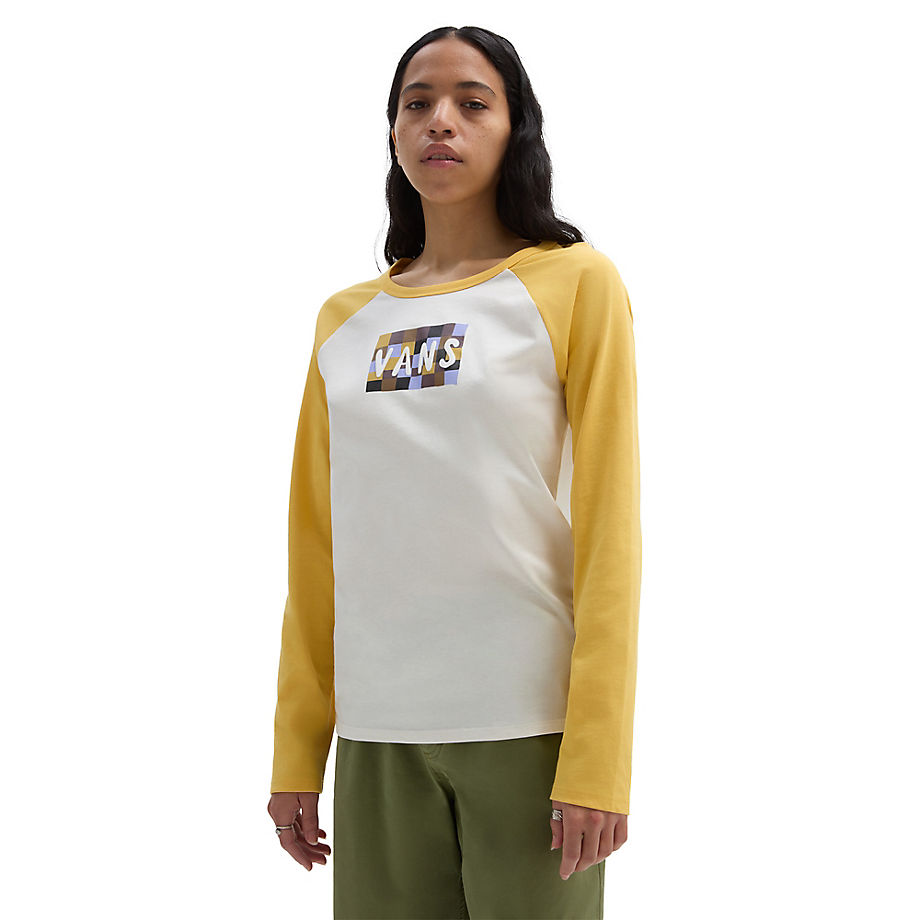 Vans Lizzie Everyday Raglan T-shirt (marshmallow/och) Women Yellow