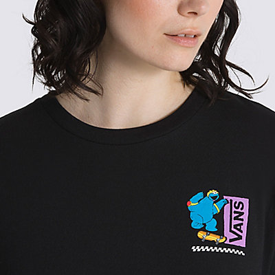 Camiseta Vans x Sesame Street de corte boyfriend 4