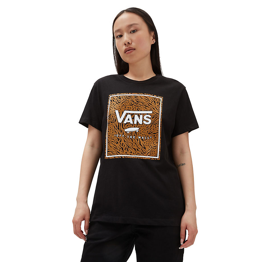 Vans Animash Boyfriend Fit T-shirt (black) Damen Schwarz