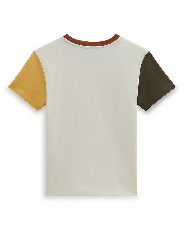Camiseta de cuello redondo Colorblock