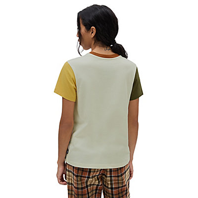 Camiseta de cuello redondo Colorblock 3