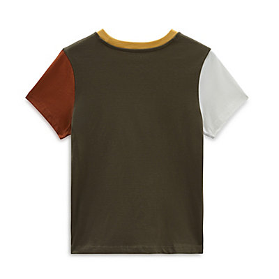 Camiseta de cuello redondo Colorblock 2