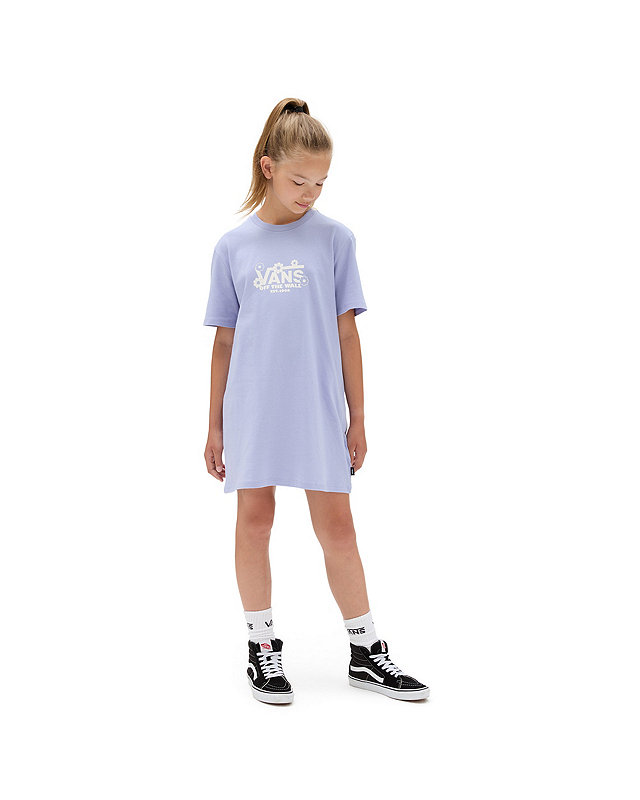 Vestido tipo camiseta de niñas Floral Check Daisy (8-14 años)