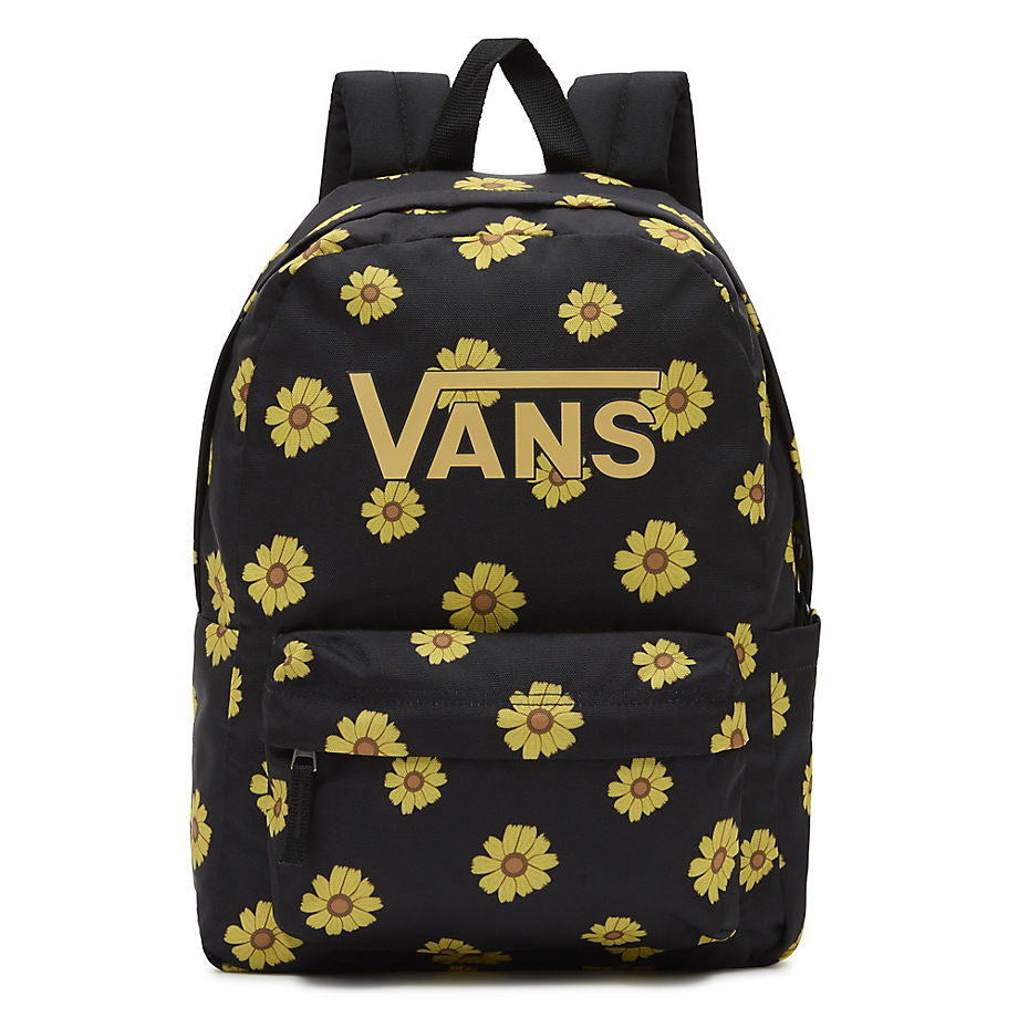 Vans Kids Realm H2o Backpack (black/ochre) Youth Black