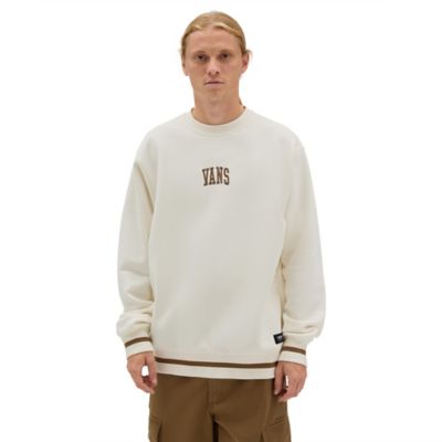 Vans white sale sweatshirt