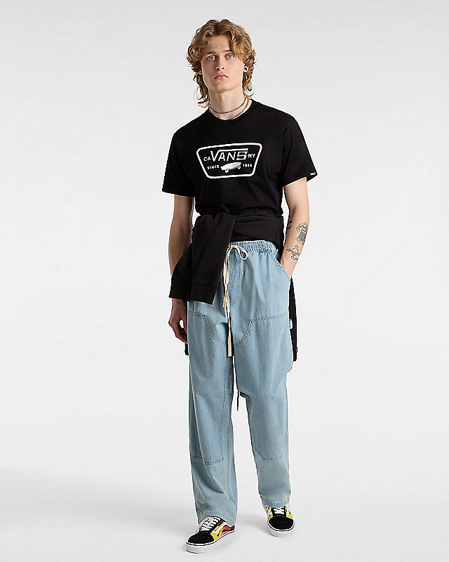 Pantalones Range de corte holgado, tiro caído y pernera cónica con cinturilla elástica 5