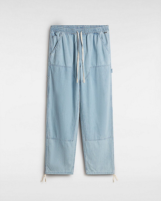 Pantalones Range de corte holgado, tiro caído y pernera cónica con cinturilla elástica 1