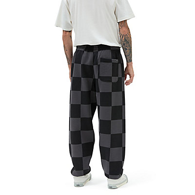 Big Check Loose Trousers 3
