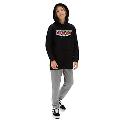Boys Up In Flames Pullover Hoodie (8-14 Years) 2