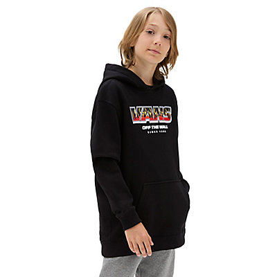 Boys Up In Flames Pullover Hoodie (8-14 Years)