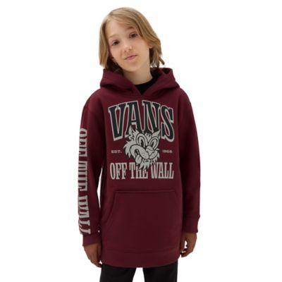 Vans hoodie deals womens red