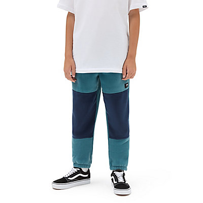 Boys Color Block Fleece Pants (8-14 Years) 1