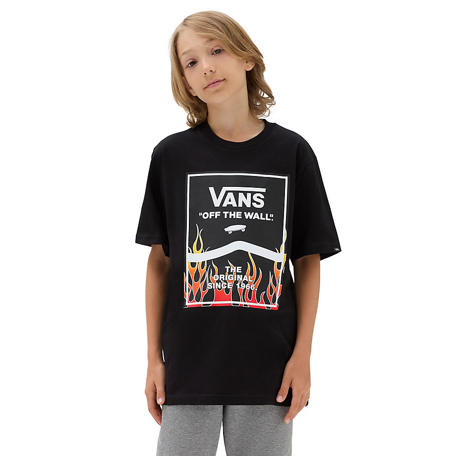Vans Boys Print Box 2.0 T-shirt (8-14 Years) (black) Boys Black