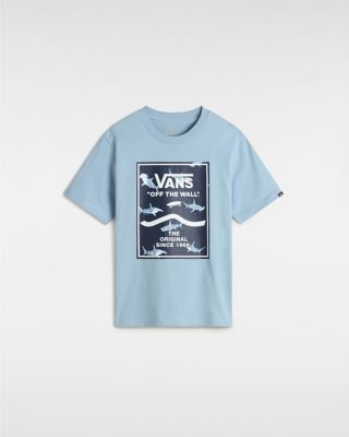 Vans Kinder Print Box T-shirt (8-14 Jahre) (dusty Blue) Boys Blau