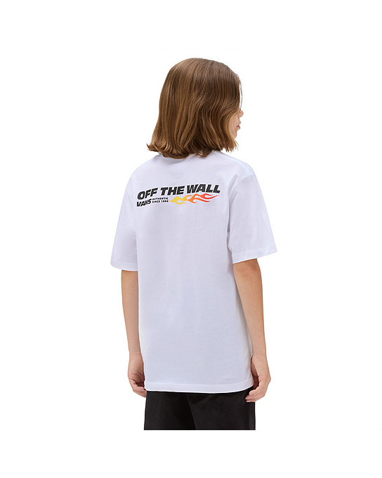 Boys Up In Flames T-Shirt (8-14 Years) | Vans