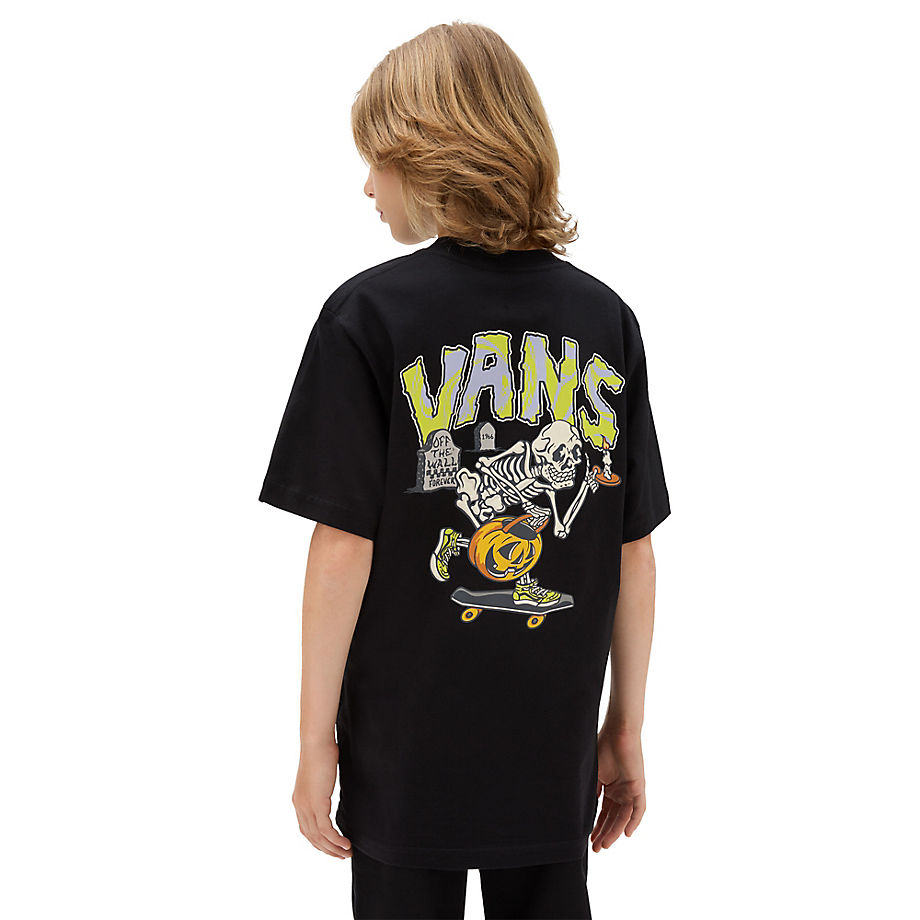 Vans Boys Haunted House Of T-shirt (8-14 Years) (black) Boys Black