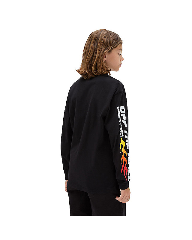 Boys Up In Flames Long Sleeve T-shirt (8-14 Years) 3