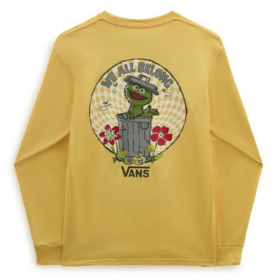 Mustard yellow hot sale vans shirt