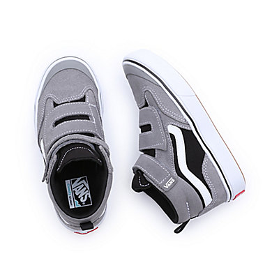 Kinder ComfyCush New Skool Mid Schuhe mit Klettverschluss (4-8 Jahre) 2