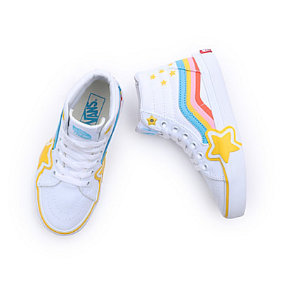 Zapatillas de niños Sk8-Hi Rainbow Star (4-8 años)
