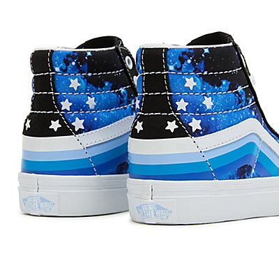 Kids Sk8-Hi Rainbow Star Shoes (4-8 Years) 6