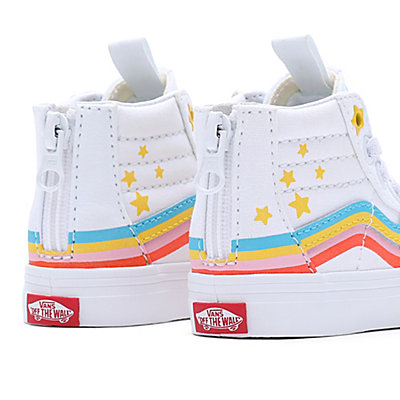 Kleinkinder Sk8-Hi Zip Rainbow Star Schuhe (1-4 Jahre)