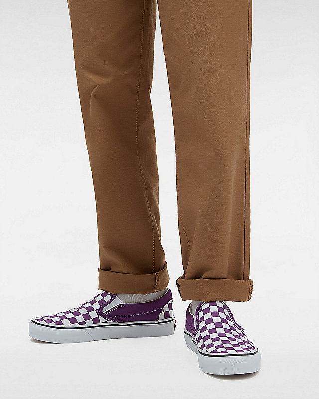 Classic Slip-On Checkerboard Shoes 5