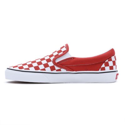 Red checkered hot sale vans price