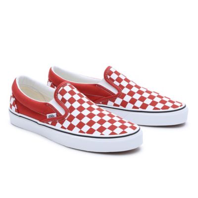 Color Theory Classic Slip-On Shoes | Red | Vans