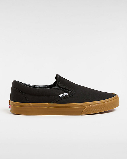 Vans Classic Slip-on Shoes (black/gum) Unisex Black
